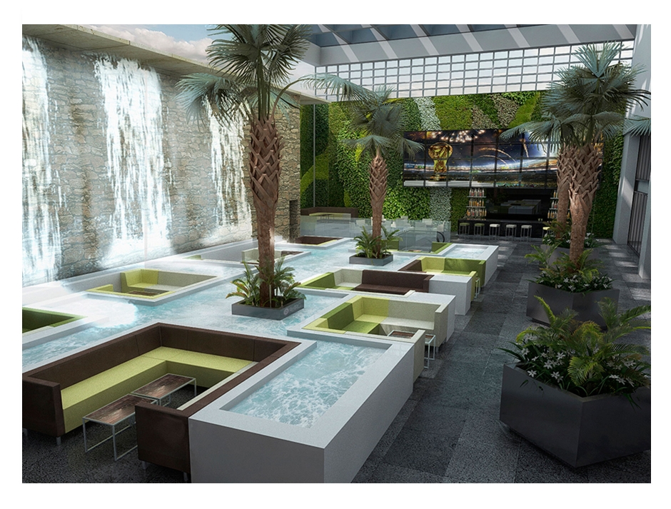 Restaurante jardin